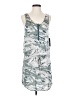 VERTIGO 100% Polyester Gray Casual Dress Size XS - photo 1