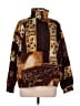 Kaktus 100% Polyester Print Brown Track Jacket Size M - photo 1