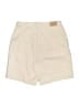 L.L.Bean Solid Ivory Khaki Shorts Size 16 - photo 2