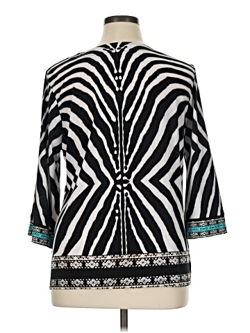 JM Collection 3/4 Sleeve Blouse (view 2)
