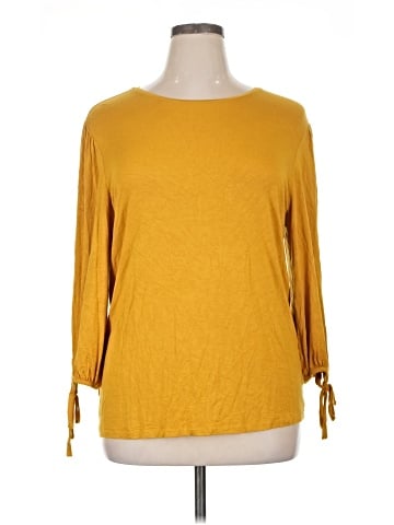 Ann Taylor Factory 3/4 Sleeve Top (view 1)