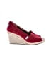 TOMS Red Wedges Size 7 - photo 1