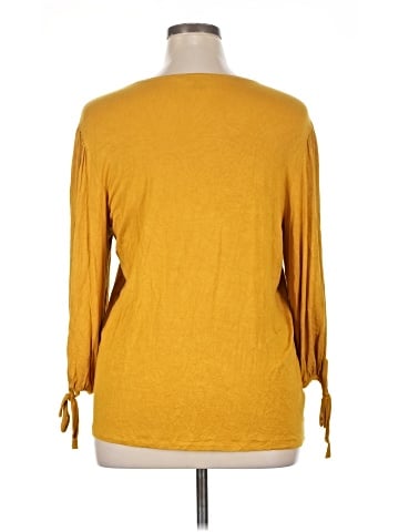 Ann Taylor Factory 3/4 Sleeve Top (view 2)