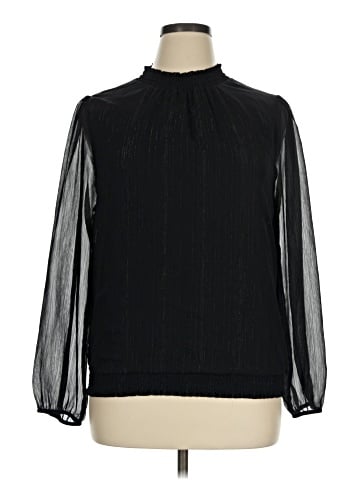 Pleione Long Sleeve Blouse (view 1)