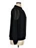 Pleione 100% Polyester Black Long Sleeve Blouse Size XL - photo 4