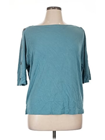 Ann Taylor Factory 3/4 Sleeve Top (view 1)