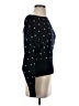 Subdued Polka Dots Black Pullover Sweater Size S - photo 4