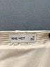 Nine West 100% Polyester Solid Tan Ivory Casual Skirt Size M - photo 4