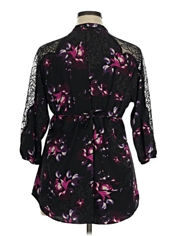 Elle 3/4 Sleeve Blouse (view 2)