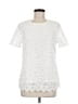 Teddi Rose Ivory Short Sleeve Top Size M - photo 1