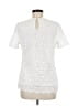 Teddi Rose Ivory Short Sleeve Top Size M - photo 2