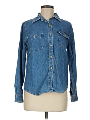 Lauren Jeans Co. Long Sleeve Button-Down Shirt (view 1)