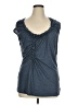 a.n.a. A New Approach Gray Sleeveless Top Size 1X - photo 1