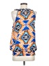 mYTH 100% Polyester Blue Sleeveless Blouse Size S - photo 2