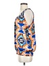 mYTH 100% Polyester Blue Sleeveless Blouse Size S - photo 5