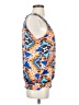 mYTH 100% Polyester Blue Sleeveless Blouse Size S - photo 4