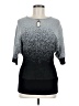 NY Collection Gray Pullover Sweater Size M - photo 1