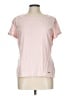 Anne Klein Pink Short Sleeve Top Size L - photo 1