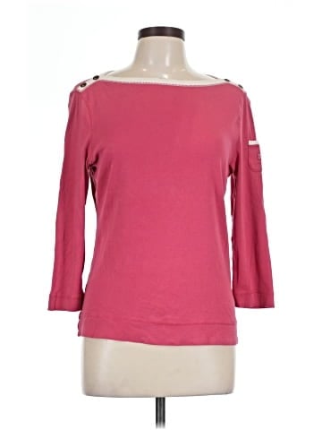 Lauren by Ralph Lauren 3/4 Sleeve T-Shirt (view 1)