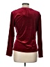 Elementz Burgundy Long Sleeve Blouse Size L - photo 2