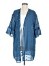 Amaryllis 100% Polyester Blue Kimono Size Med - Lg - photo 1