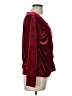 Elementz Burgundy Long Sleeve Blouse Size L - photo 4