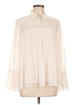 Massimo Dutti Long Sleeve Blouse