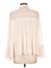 Massimo Dutti Ivory Long Sleeve Blouse Size 10 - photo 2
