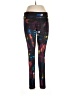lucy Graphic Black Active Pants Size L - photo 1