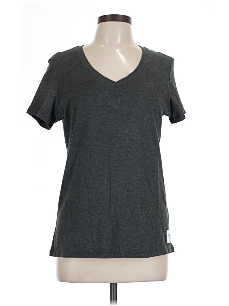 Pre-owned Calvin Klein Performance Short Sleeve T-shirt In Gray