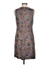 Nine West Paisley Gray Casual Dress Size 8 - photo 2