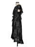 Max Studio Polka Dots Black Casual Dress Size S - photo 5