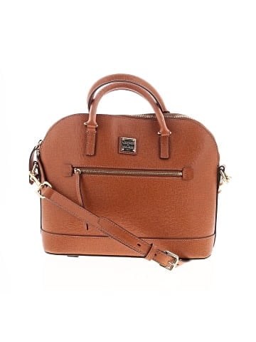 Dooney & Bourke Leather Satchel (view 1)