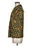 Scotch & Soda 100% Polyester Animal Print Green Short Sleeve Blouse Size M - photo 5