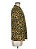 Scotch & Soda 100% Polyester Animal Print Green Short Sleeve Blouse Size M - photo 4