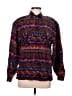August Silk Purple Long Sleeve Button-Down Shirt Size M - photo 1