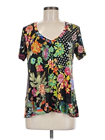 Los Angeles Apparel Short Sleeve Blouse (view 1)