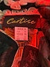Cartise 100% Polyester Animal Print Brown Long Sleeve Blouse Size 12 - photo 6