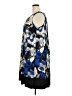 Perceptions Print Blue Casual Dress Size 20 - photo 5