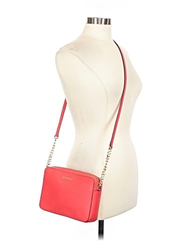 MICHAEL Michael Kors Leather Crossbody Bag (view 2)