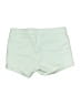 H&M Solid Green Shorts Size 8 - photo 2