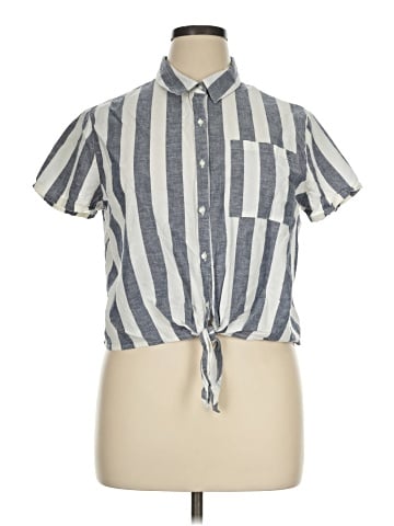 Arizona Jean Company Short Sleeve Button-Down Shirt (view 1)