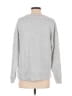 Lou & Grey Solid Silver Pullover Sweater Size M - photo 2
