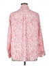 Apt. 9 100% Polyester Animal Print Pink Long Sleeve Blouse Size 1X - photo 2