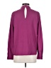 Parker Purple Long Sleeve Blouse Size S - photo 2