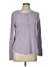 Gap Purple Long Sleeve Henley Size L - photo 1
