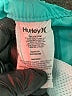 Hurley 100% Recycled Polyester Solid Teal Athletic Shorts One size - photo 3