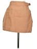 Express Solid Tan Casual Skirt Size XS - photo 2