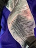 Reebok 100% Polyester Color Block Blue Windbreaker Size M - photo 7
