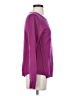 Subtle Luxury 100% Cashmere Purple Cashmere Pullover Sweater Size S - photo 4